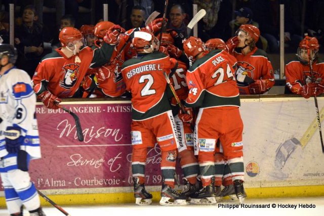 Photo hockey match Courbevoie  - Châlons-en-Champagne le 29/02/2020