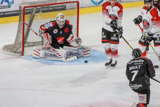 Photo hockey match Amiens  - Mulhouse le 03/03/2020