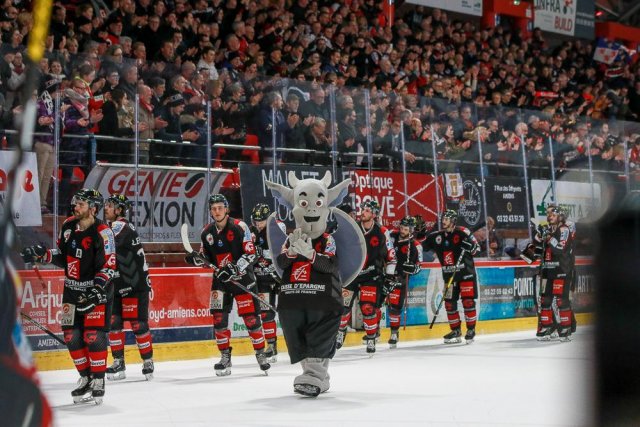 Photo hockey match Amiens  - Mulhouse le 03/03/2020