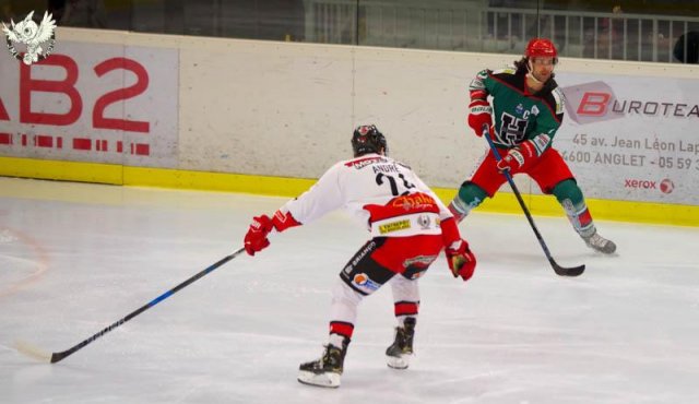 Photo hockey match Anglet - Briançon  le 06/03/2020
