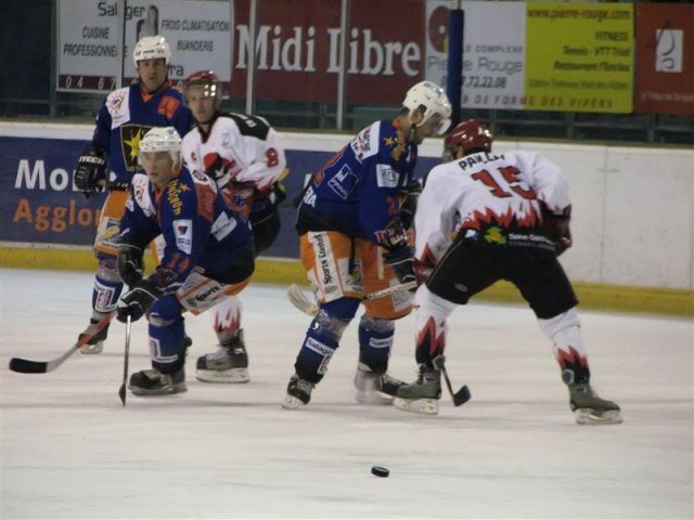 Photo hockey match Montpellier  - Neuilly/Marne le 05/04/2008