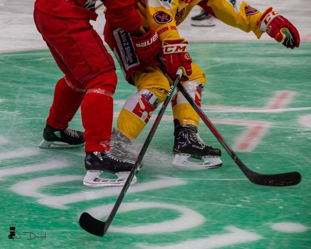 Photo hockey match Lausanne - Bienne le 21/08/2020