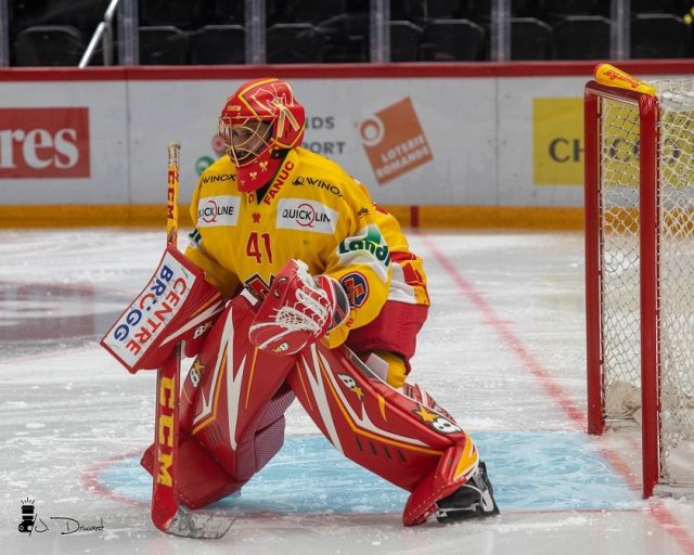 Photo hockey match Lausanne - Bienne le 21/08/2020
