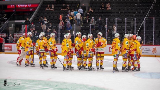 Photo hockey match Lausanne - Bienne le 21/08/2020