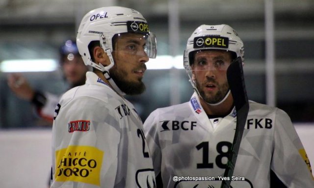 Photo hockey match Lausanne - Fribourg le 25/08/2020
