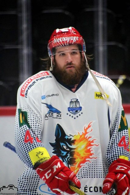 Photo hockey match Lausanne - Grenoble  le 17/09/2020