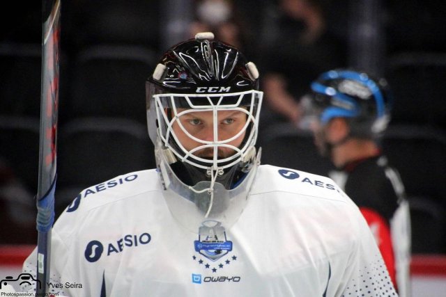 Photo hockey match Lausanne - Grenoble  le 17/09/2020