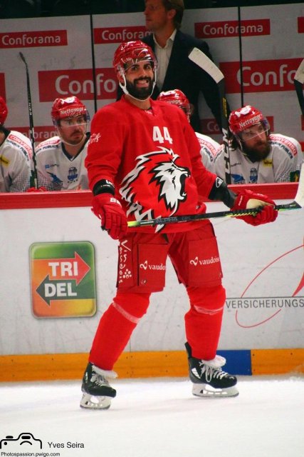Photo hockey match Lausanne - Grenoble  le 17/09/2020