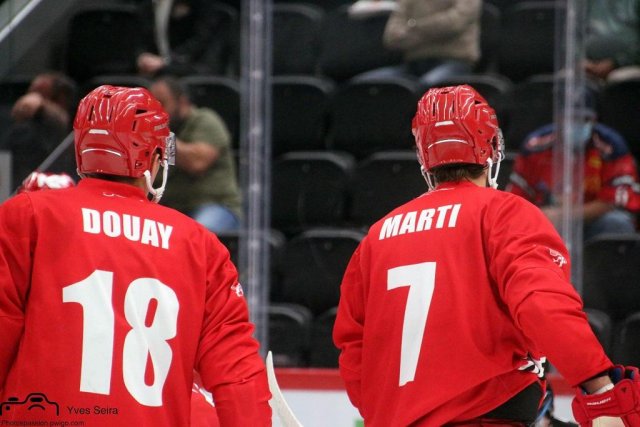 Photo hockey match Lausanne - Grenoble  le 17/09/2020