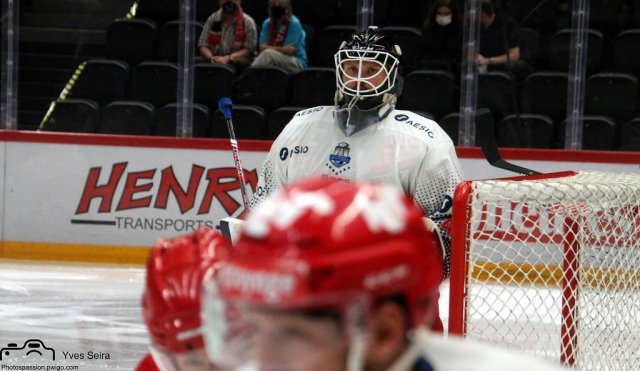 Photo hockey match Lausanne - Grenoble  le 17/09/2020
