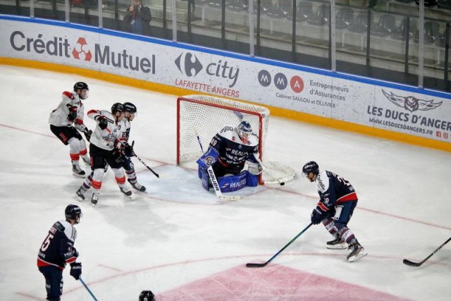 Photo hockey match Angers  - Bordeaux le 26/09/2020