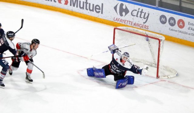 Photo hockey match Angers  - Bordeaux le 26/09/2020