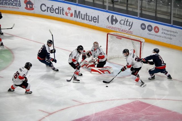 Photo hockey match Angers  - Bordeaux le 26/09/2020
