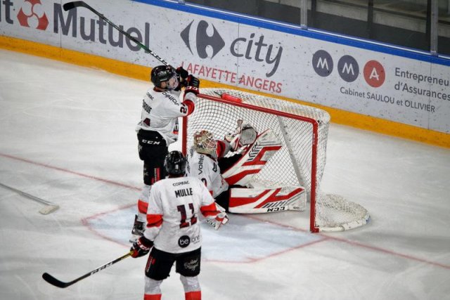 Photo hockey match Angers  - Bordeaux le 26/09/2020