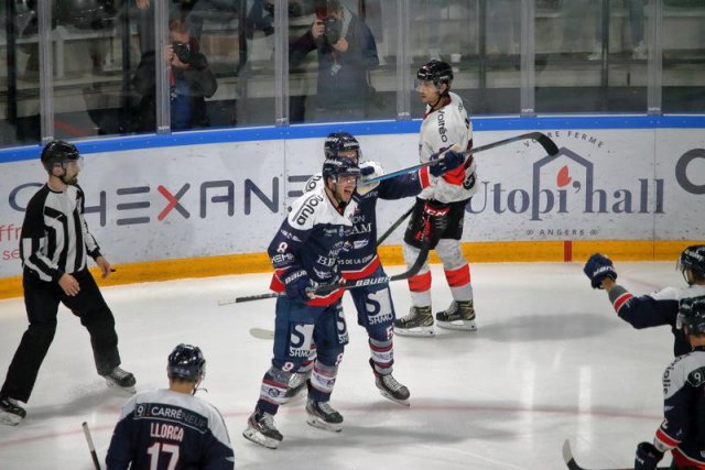 Photo hockey match Angers  - Bordeaux le 26/09/2020