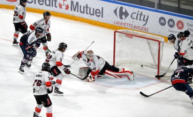 Photo hockey match Angers  - Bordeaux le 26/09/2020