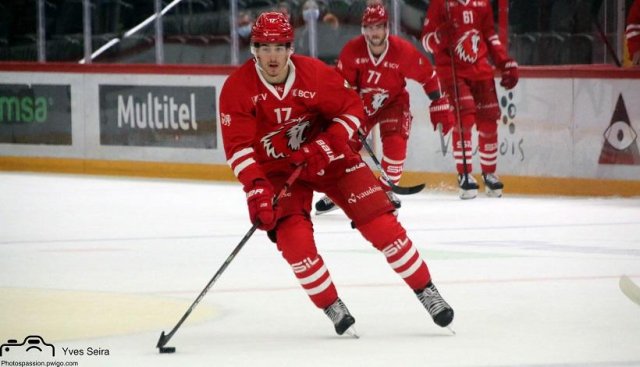 Photo hockey match Lausanne - Langnau le 01/10/2020