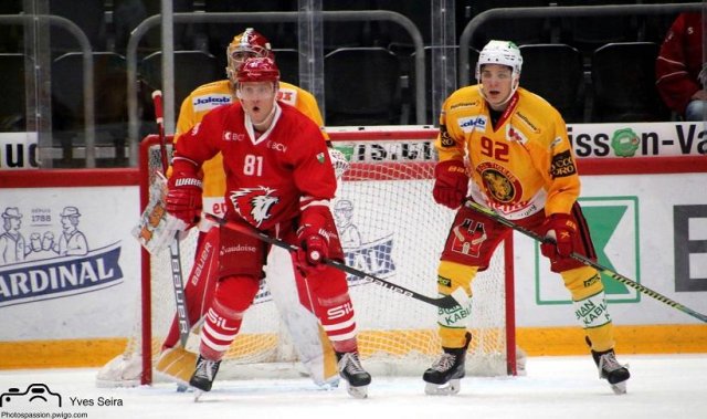 Photo hockey match Lausanne - Langnau le 01/10/2020