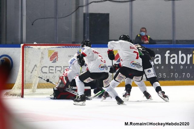 Photo hockey match Rouen - Amiens  le 02/10/2020