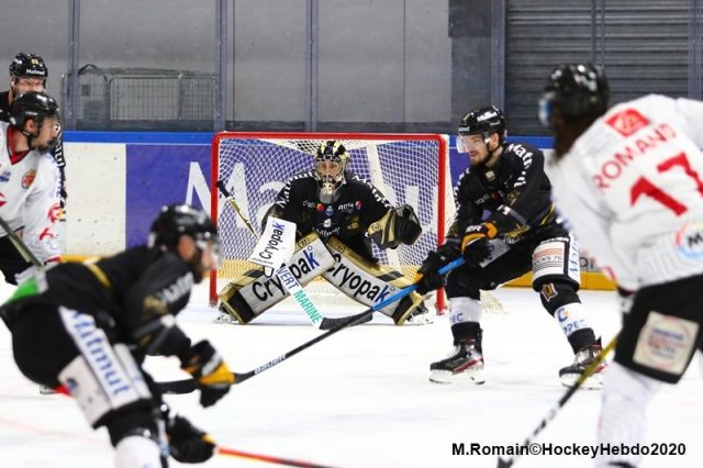 Photo hockey match Rouen - Amiens  le 02/10/2020