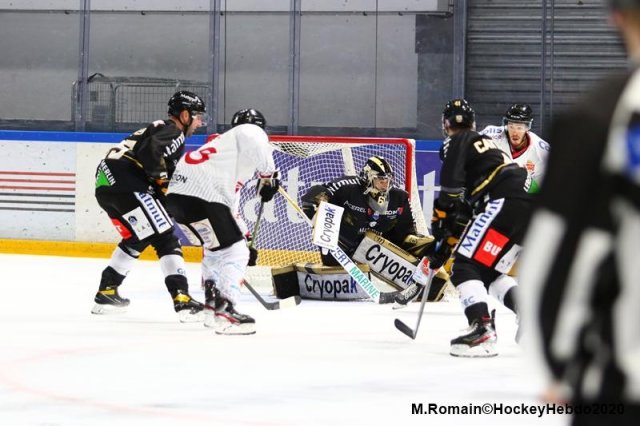 Photo hockey match Rouen - Amiens  le 02/10/2020