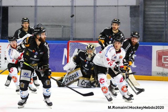 Photo hockey match Rouen - Amiens  le 02/10/2020