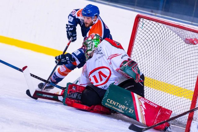 Photo hockey match Mont-Blanc - Clermont-Ferrand le 03/10/2020