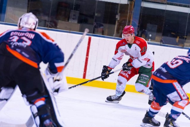 Photo hockey match Mont-Blanc - Clermont-Ferrand le 03/10/2020