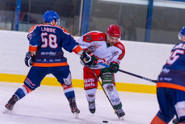 Photo hockey match Mont-Blanc - Clermont-Ferrand le 03/10/2020