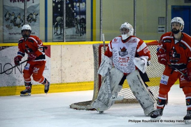 Photo hockey match Dijon  - Amnéville le 03/10/2020