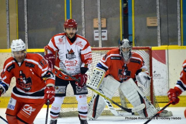 Photo hockey match Dijon  - Amnéville le 03/10/2020