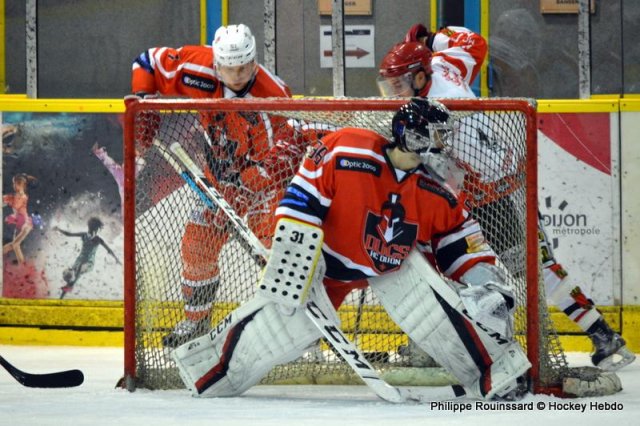 Photo hockey match Dijon  - Amnéville le 03/10/2020