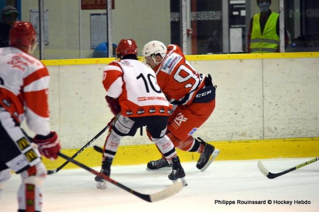 Photo hockey match Dijon  - Amnéville le 03/10/2020