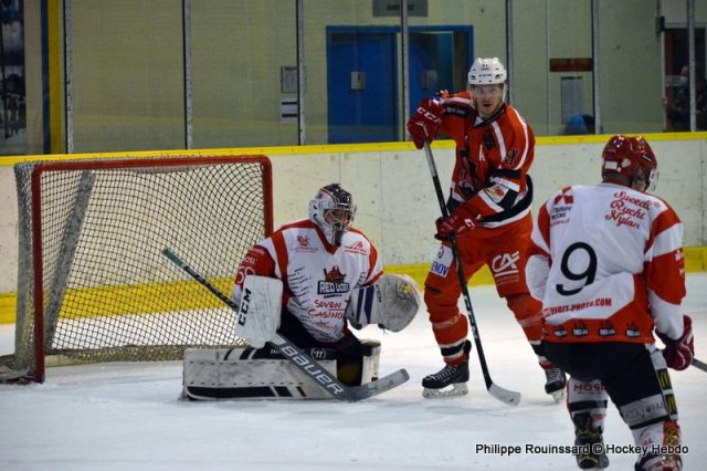 Photo hockey match Dijon  - Amnéville le 03/10/2020