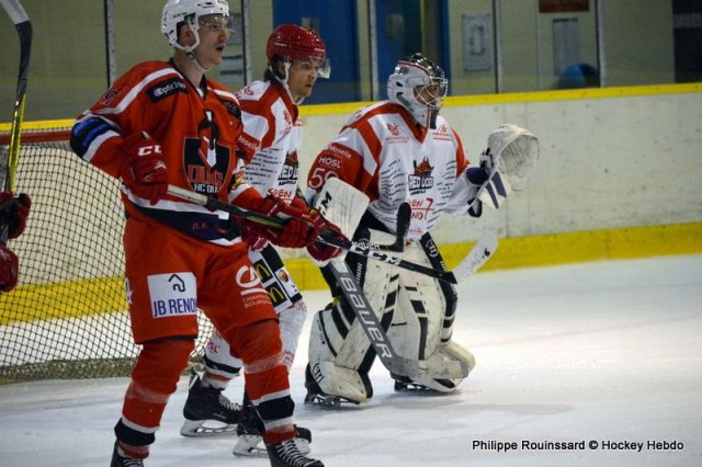Photo hockey match Dijon  - Amnéville le 03/10/2020