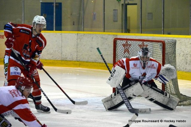 Photo hockey match Dijon  - Amnéville le 03/10/2020
