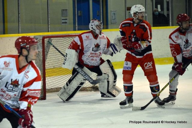 Photo hockey match Dijon  - Amnéville le 03/10/2020