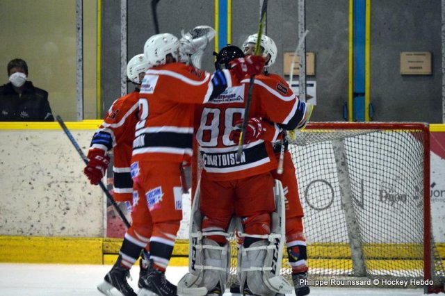 Photo hockey match Dijon  - Amnéville le 03/10/2020