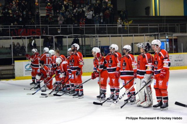 Photo hockey match Dijon  - Amnéville le 03/10/2020