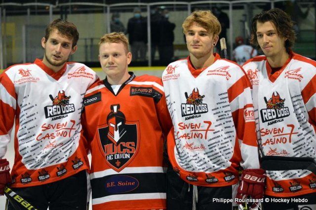Photo hockey match Dijon  - Amnéville le 03/10/2020