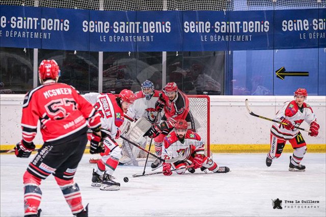 Photo hockey match Neuilly/Marne - Courbevoie  le 03/10/2020
