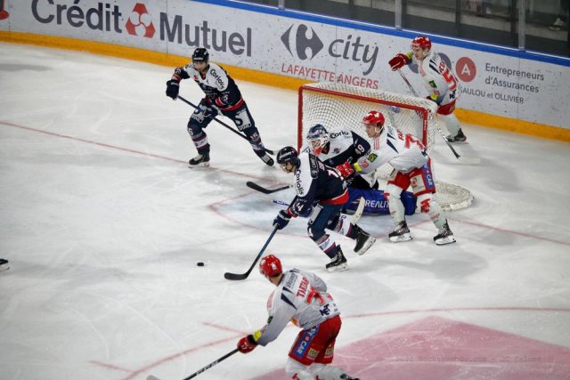 Photo hockey match Angers  - Grenoble  le 02/10/2020