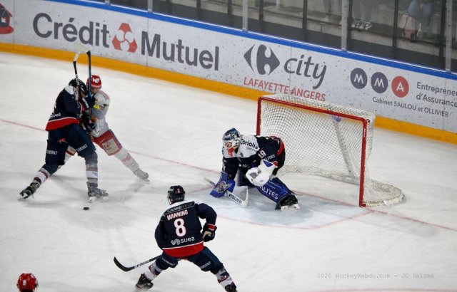 Photo hockey match Angers  - Grenoble  le 02/10/2020