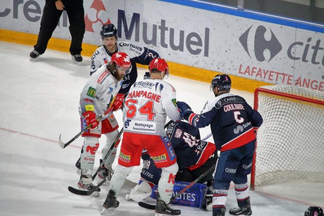 Photo hockey match Angers  - Grenoble  le 02/10/2020