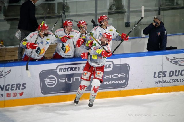 Photo hockey match Angers  - Grenoble  le 02/10/2020