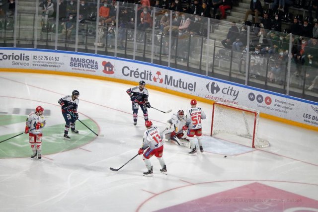 Photo hockey match Angers  - Grenoble  le 02/10/2020