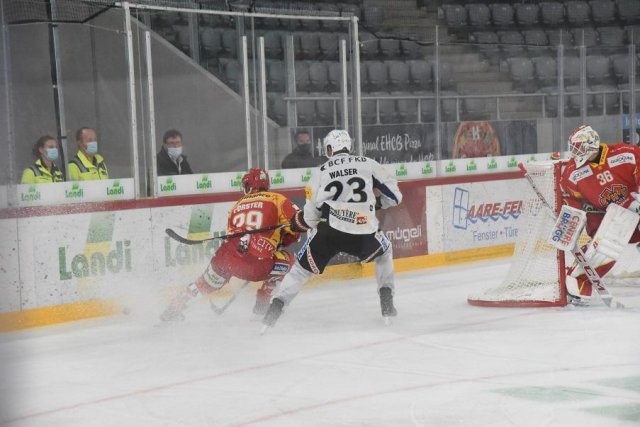 Photo hockey match Bienne - Fribourg le 09/10/2020