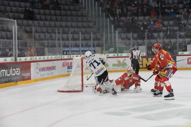 Photo hockey match Bienne - Fribourg le 09/10/2020