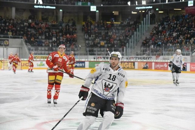 Photo hockey match Bienne - Fribourg le 09/10/2020