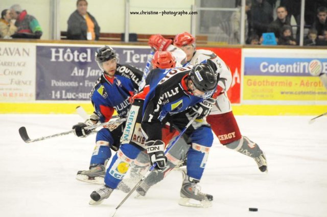 Photo hockey match Caen  - Cergy-Pontoise le 18/04/2009